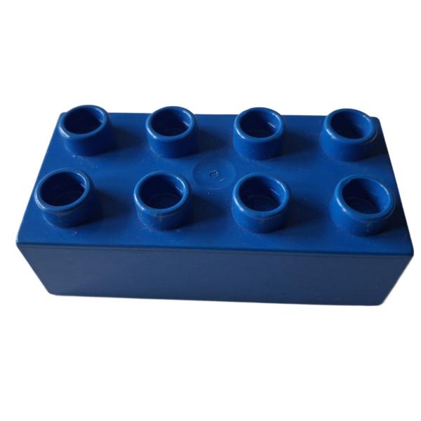 LEGO® DUPLO® 3011 2 x 4 Stein blau gebraucht