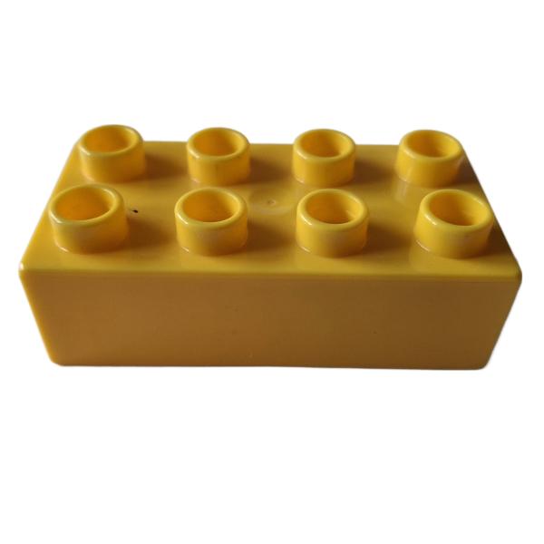 LEGO® DUPLO® 3011 2 x 4 Stein Sonnengelb gebraucht