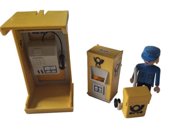 Playmobil ® Telefonzelle und Briefkasten  gebraucht