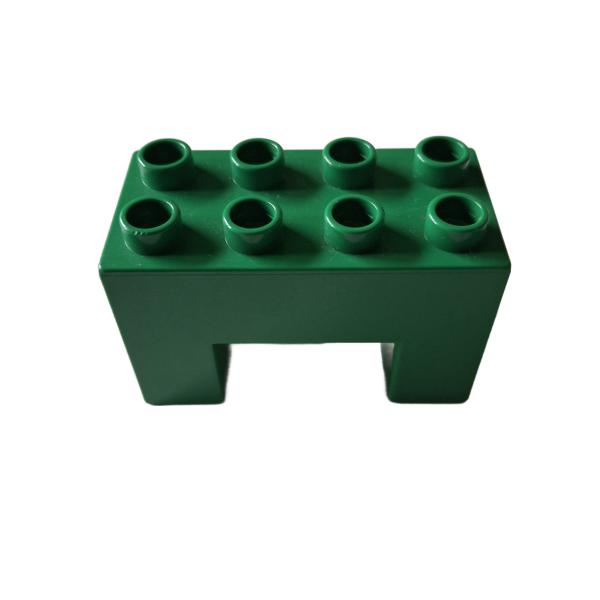 LEGO® DUPLO® 6394 Brückenteil 2 x 4 dunkelgrün gebraucht