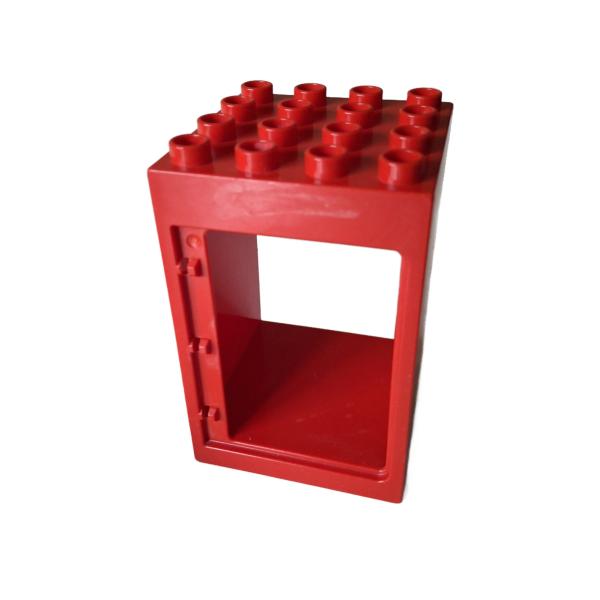 LEGO® DUPLO® 6360 Türrahmen 4 x 4 x5 rot gebraucht