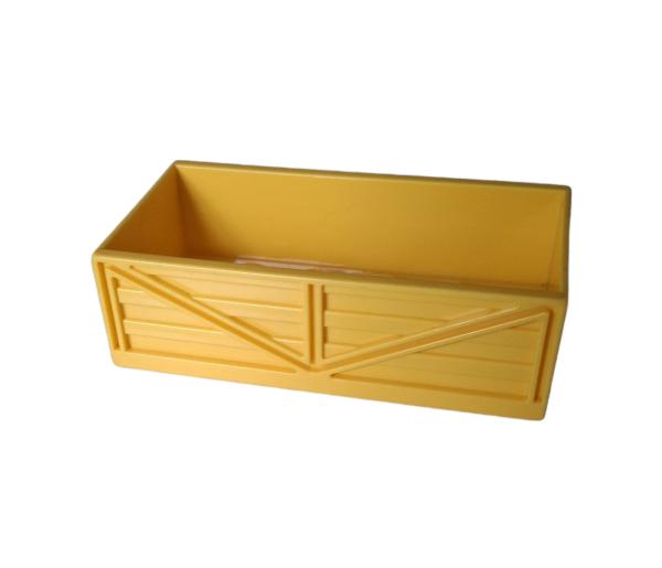 LEGO® DUPLO® 2032 Aufsatz Zuganhänger gelb gebraucht