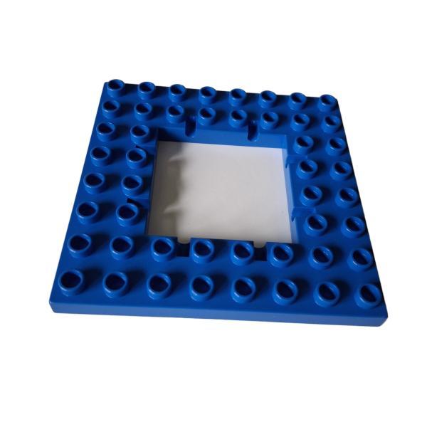 LEGO® DUPLO® 51705 Platte 8 x 8 mit 4 x 4 Loch blau gebraucht