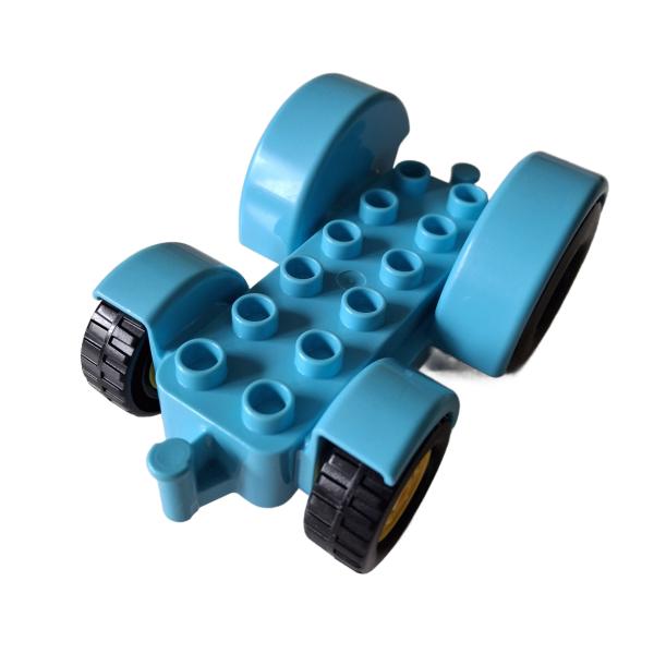 LEGO® DUPLO® 15320c03 Traktor Basis azurblau gebraucht