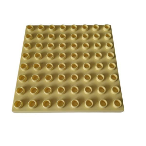 LEGO® DUPLO® 51262 8 x 8 Platte hellgelb gebraucht