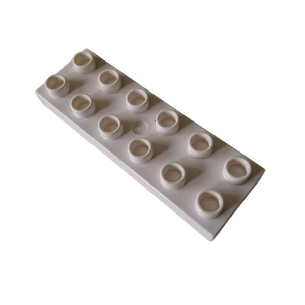 LEGO® DUPLO® 98233 2 x 6 Platte weiß gebraucht