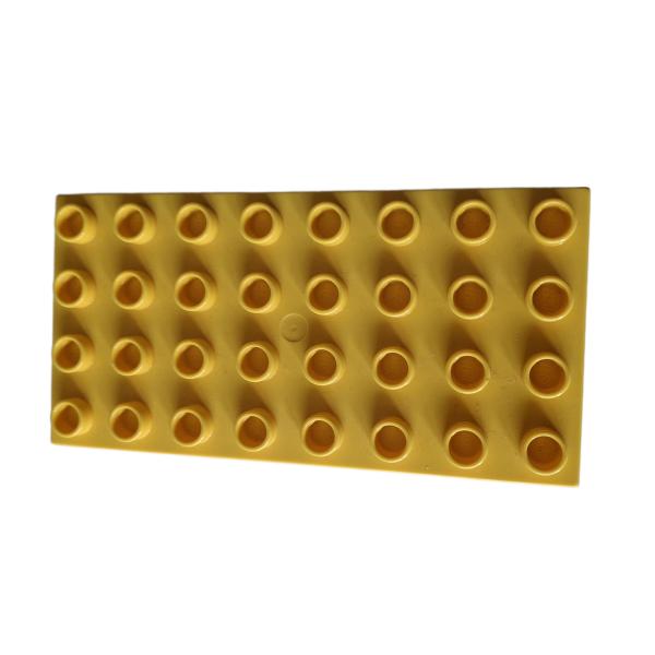 LEGO® DUPLO® 4672 4 x 8 Platte gelb gebraucht