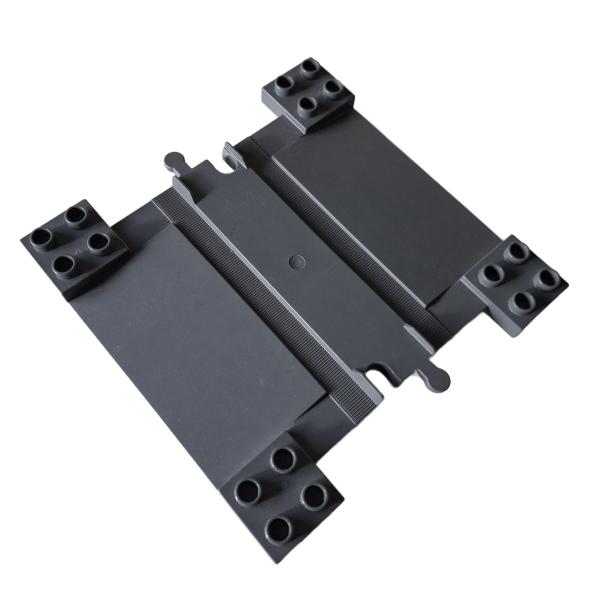 LEGO® DUPLO® 6391 Bahnübergang - Platte dunkelgrau gebraucht