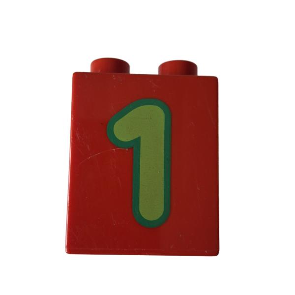 LEGO® DUPLO® 31110 Zahlenwürfel 1 rot gebraucht