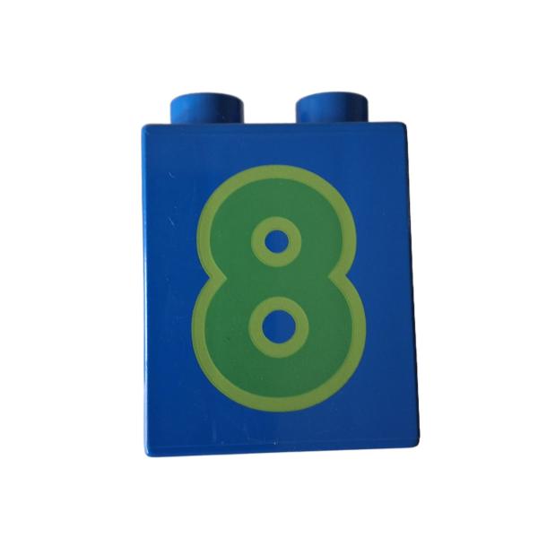 LEGO® DUPLO® 31110 Zahlenwürfel 8 dunkelblau gebraucht