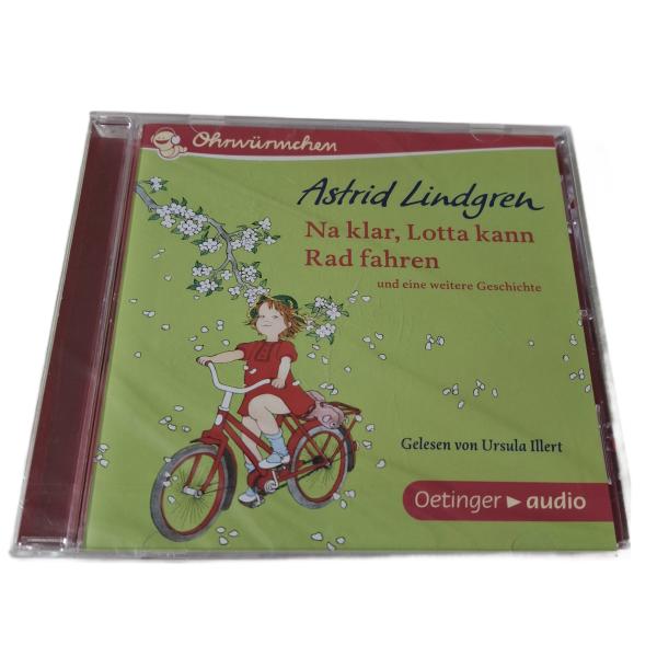 Astrid Lindgren Na klar, Lotta kann Rad fahren OVP