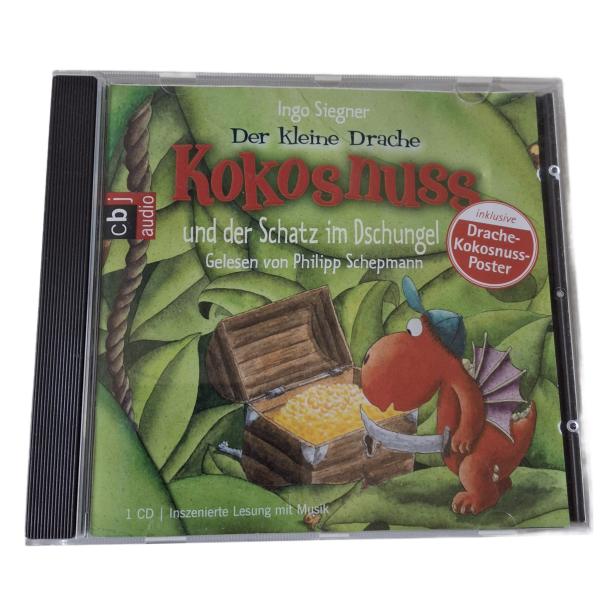 Der kleine Drache Kokosnuss und der Schatz im Dschungel gebraucht