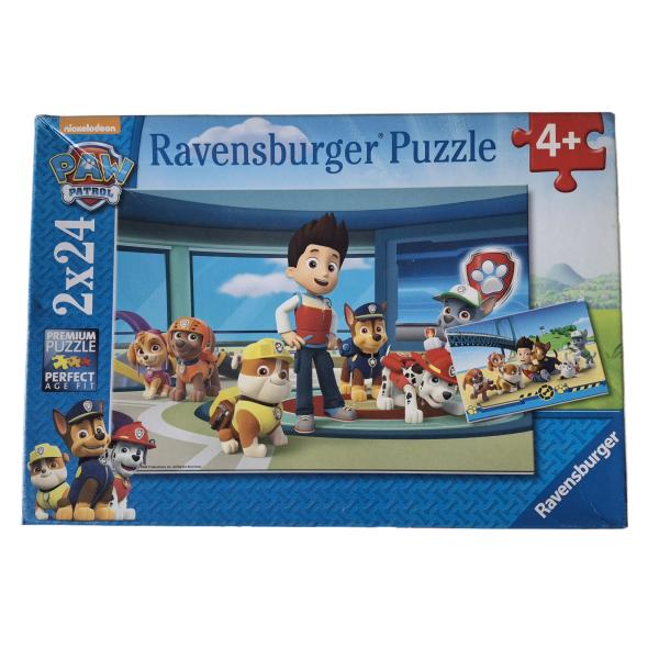 2 x 24 Teile Puzzle PAW PATROL gebraucht