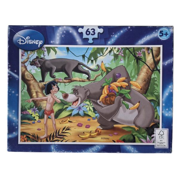 63 Teile Puzzle Dschungelbuch gebraucht