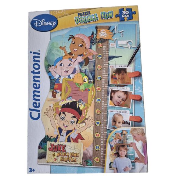 30 MAXI Teile Puzzle Messlatte Jake Neverland gebraucht
