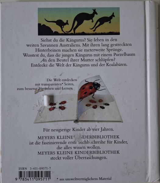 Meyers Die kleine Kinderbibliothek, Buch mit Folien - Das Känguru gebraucht