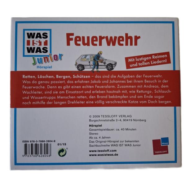 WAS IST WAS Junior - Feuerwehr gebraucht