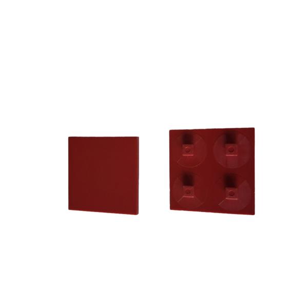 Fischertechnik 35259 Bauplatte 30 x 30 mit Zapfen rot gebraucht