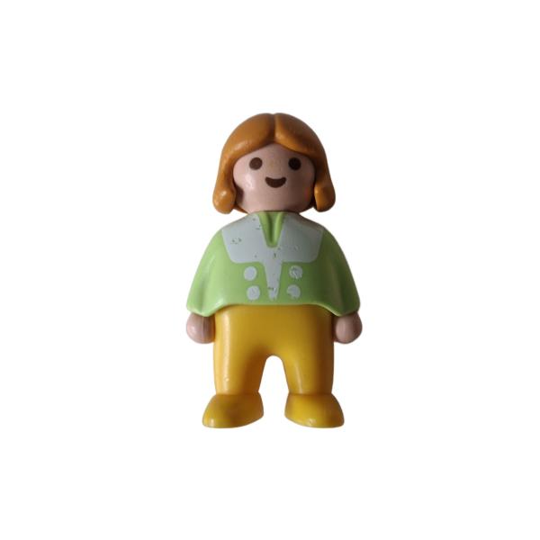 Playmobil 123 ® Kind Mädchen grün / gelb gebraucht
