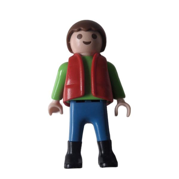 Playmobil ® 30101110 Kind Junge rote Steppweste gebraucht