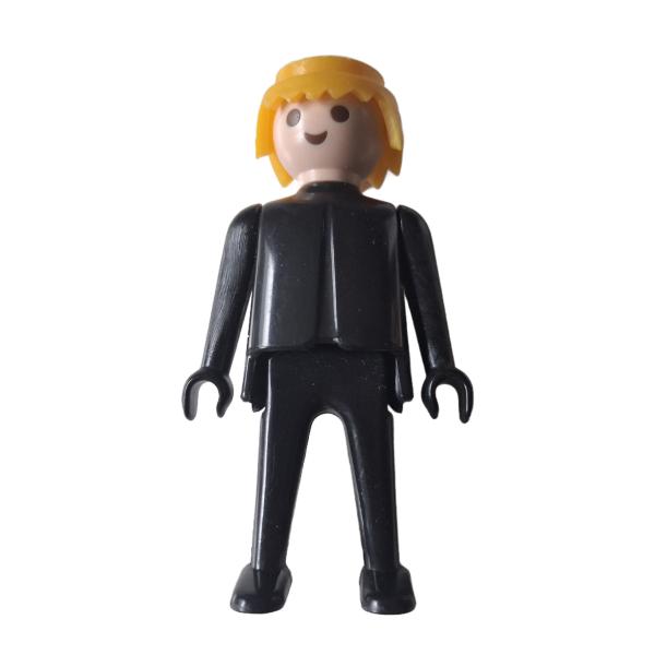 Playmobil ® Mann schwarz blonde Haare feste Hände gebraucht