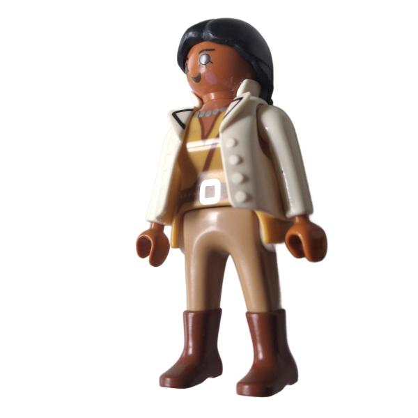 Playmobil ® Frau mit weißer Jacke gebraucht