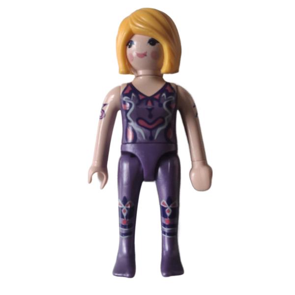 Playmobil ® Frau lila gebraucht