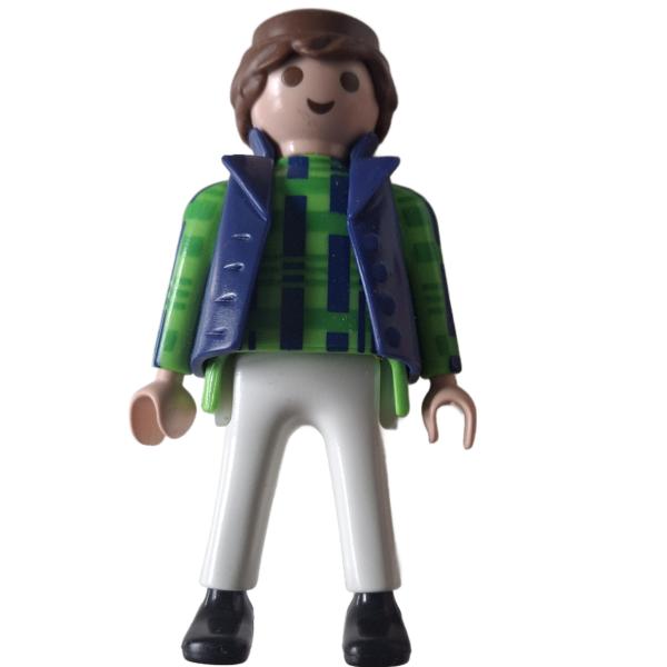 Playmobil ® Mann blaue Weste gebraucht