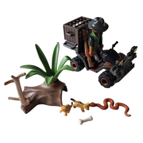 Playmobil ® 6939 Wilderer mit Quad gebraucht