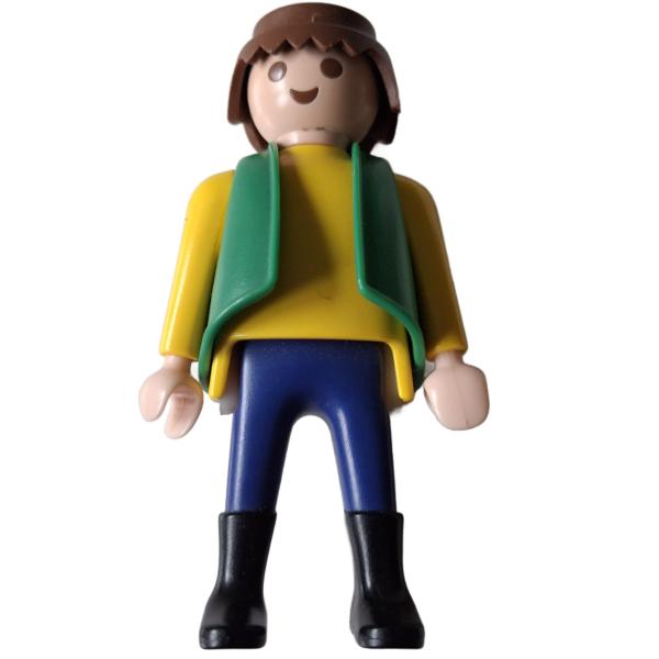 Playmobil ® Mann grüne Weste gebraucht