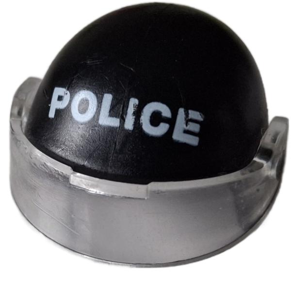 Playmobil ® 30636762 Helm mit Visier schwarz Polizei gebraucht