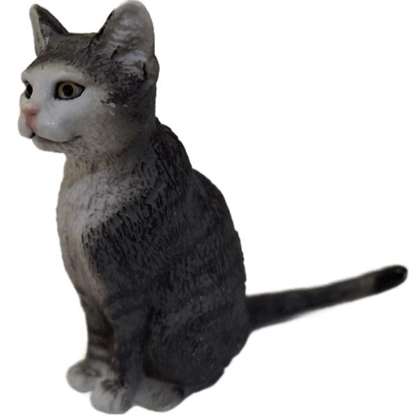 Schleich ® 13771 Katze, sitzend grau gebraucht