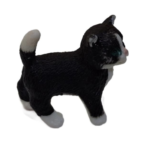 Schleich ® mini Kätzchen schwarz - weiß gebraucht