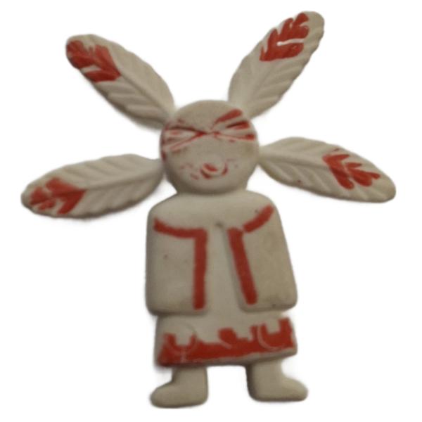 Playmobil ® Indianer - Puppe weiß aus 3733 gebraucht