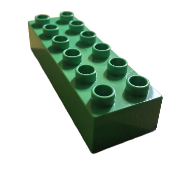 LEGO® DUPLO® 2300 2 x 6 Stein hellgrün gebraucht