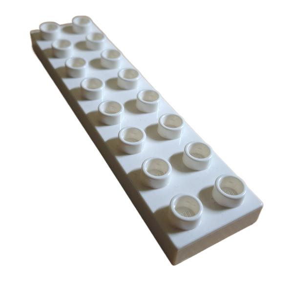 LEGO® DUPLO® 44524 2 x 8 Platte weiß gebraucht
