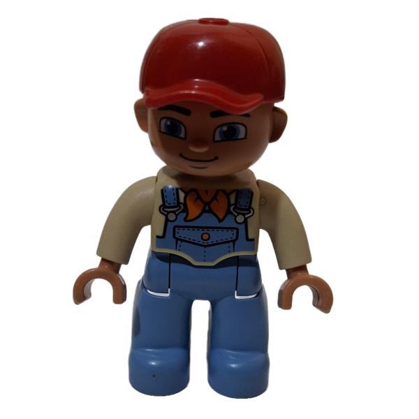 LEGO® DUPLO® Mann rote Kappe gebraucht