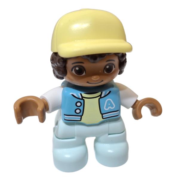 LEGO® DUPLO® Kind Jung gelbe Kappe gebraucht