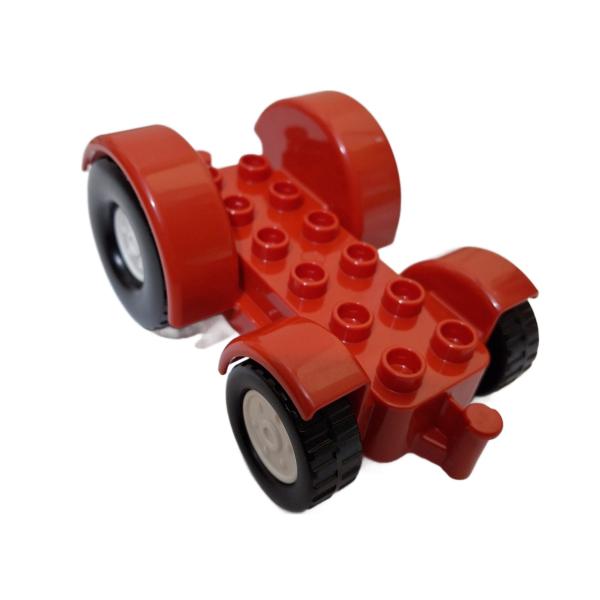 LEGO® DUPLO® 15313 Treckerunterteil rot gebraucht