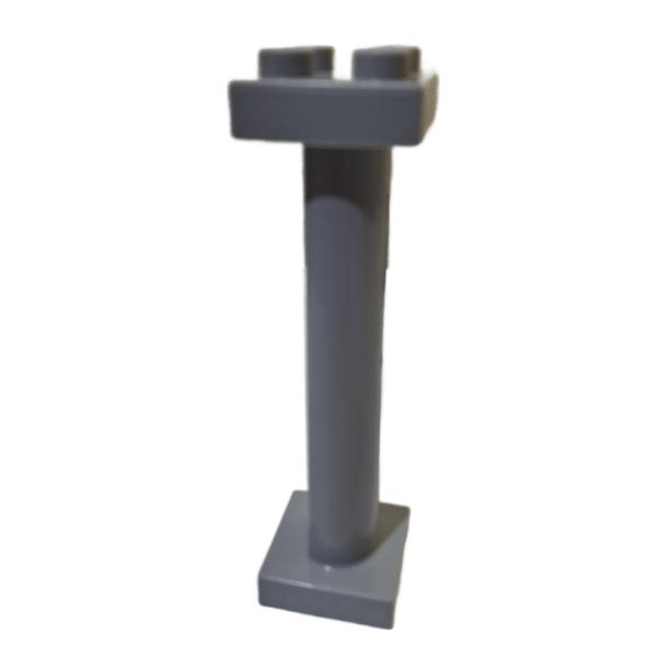 LEGO® DUPLO® 57888 2 x 2 x 6 Stütze hellgrau gebraucht