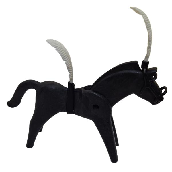 Playmobil ® Zirkuspferd schwarz gebraucht