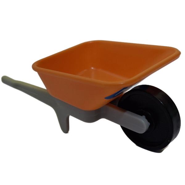 Playmobil ® Schubkarre orange - grau gebraucht