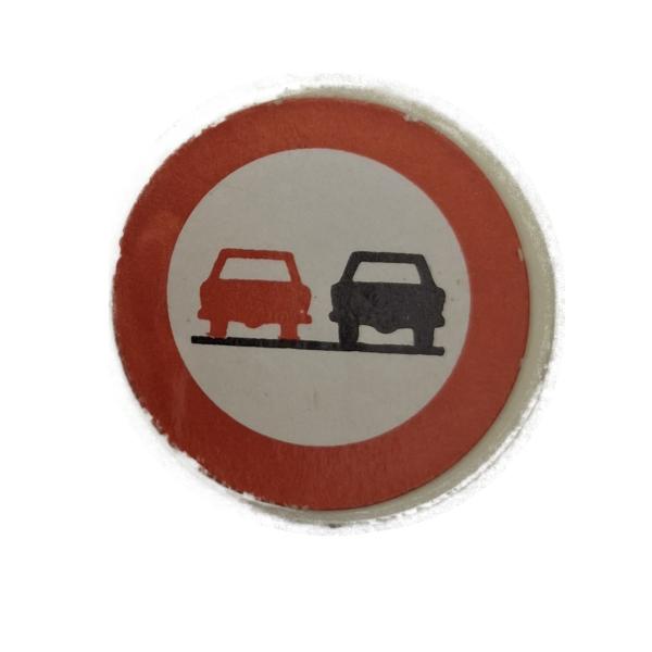 Playmobil ® 30057100 Verkehrsschild rund Überholverbot gebraucht