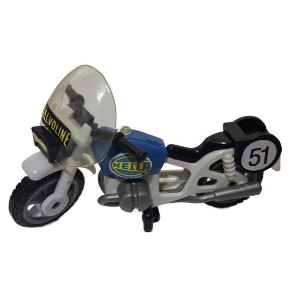 Playmobil ® Motorrad blau 51 gebraucht