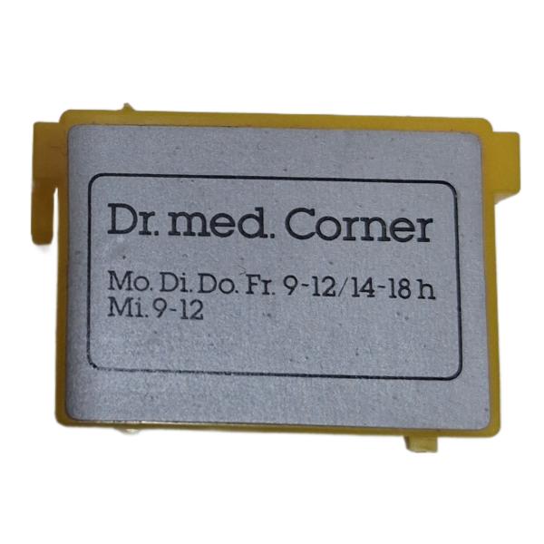 Playmobil ® Zaun - Schild Dr. med. Corner gebraucht