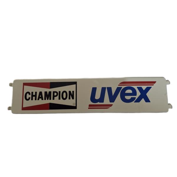 Playmobil ® Schild Goodyear /Champion / Uvex gebraucht