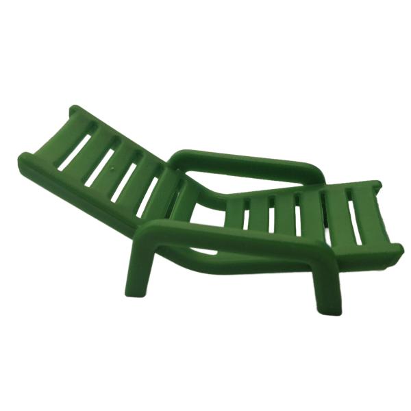 Playmobil ® Gartenliege / Campingliege grün gebraucht