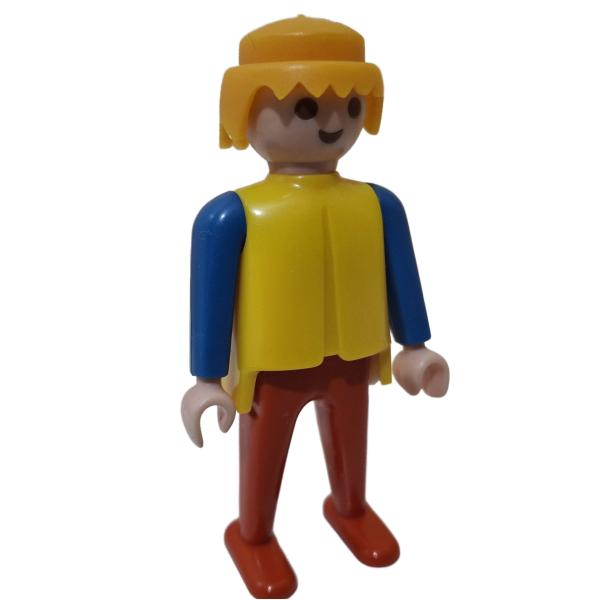 Playmobil ® Mann bunt blondes Haar bewegliche Hände gebraucht