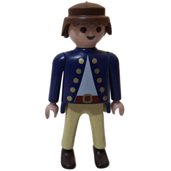 Playmobil ® Mann Soldat braune Haare gebraucht