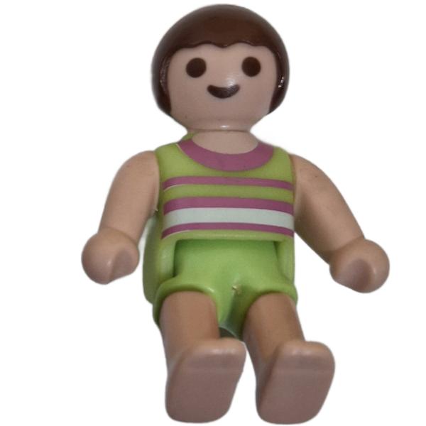 Playmobil ® Kind Baby grün rosa Oberteil gebraucht